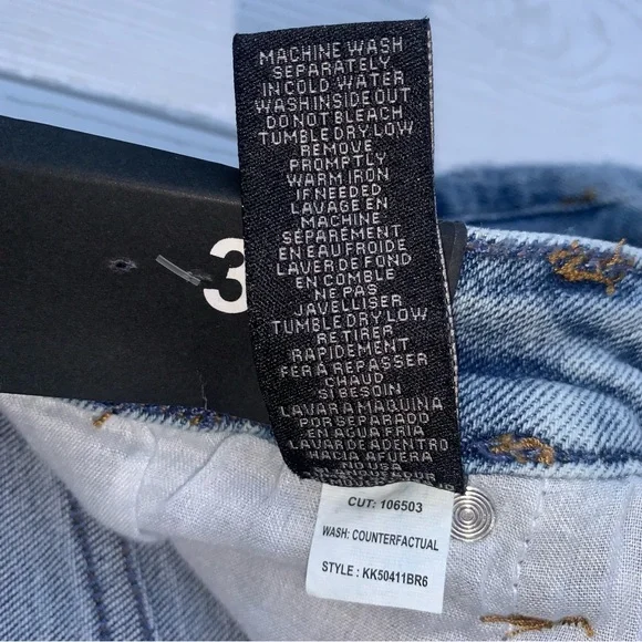 NWT KENDALL + KYLIE DENIM JEAN MINI SKIRT - Picture 11 of 13